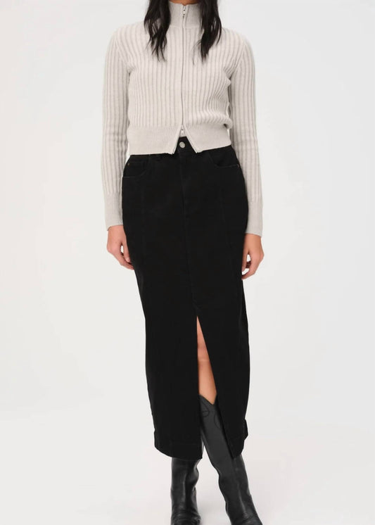 Warp + Weft - SMX Denim Maxi Skirt