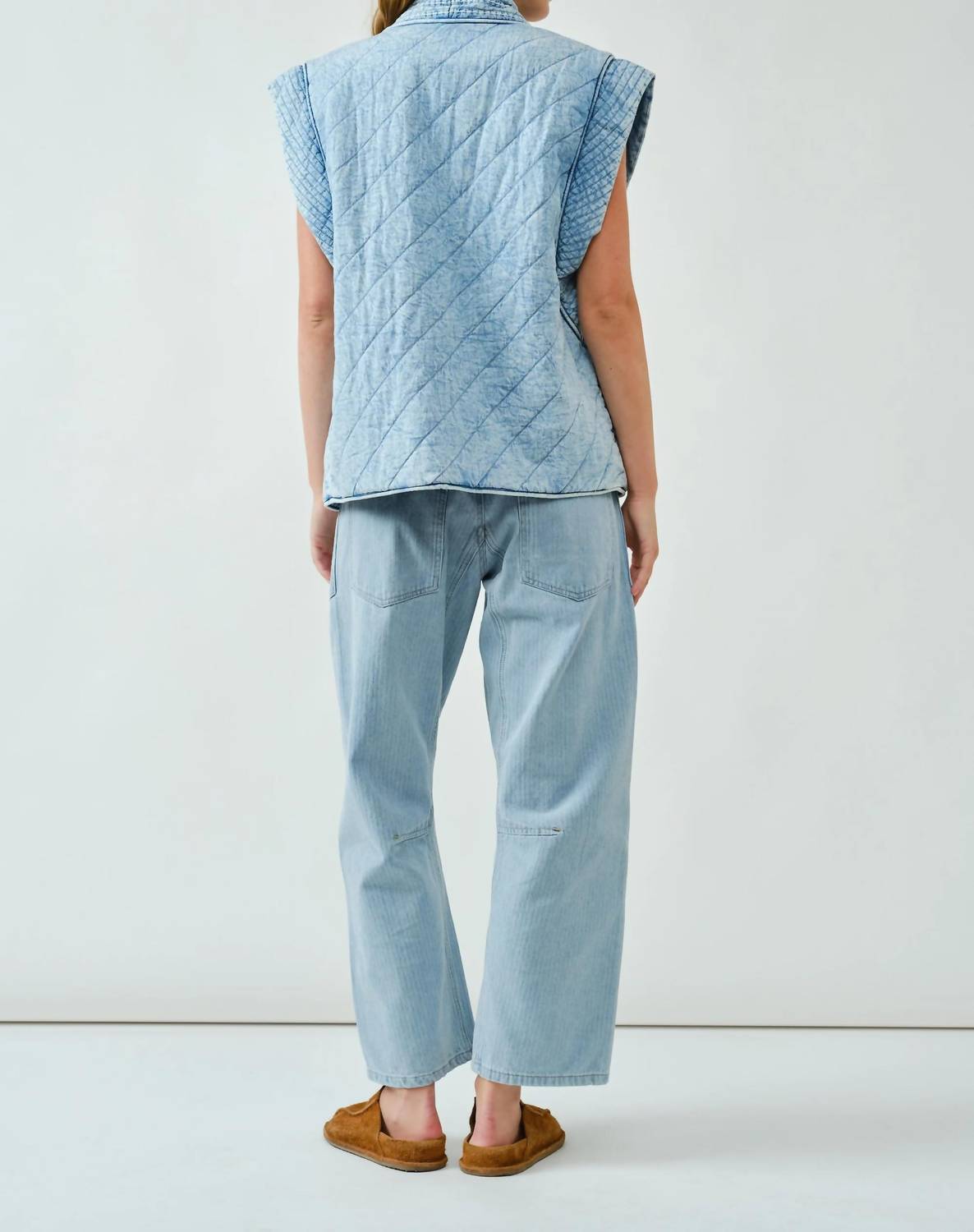 Aaron & Amber - Mariana Oversized Quilted Vest