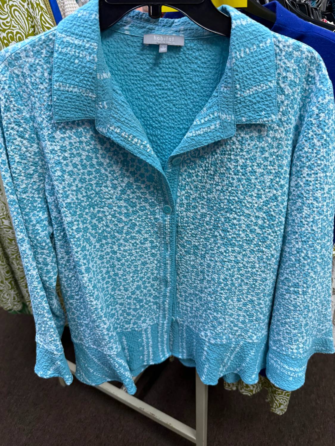 Habitat - Women's Crinkle Crepe Bud Floral Shirt