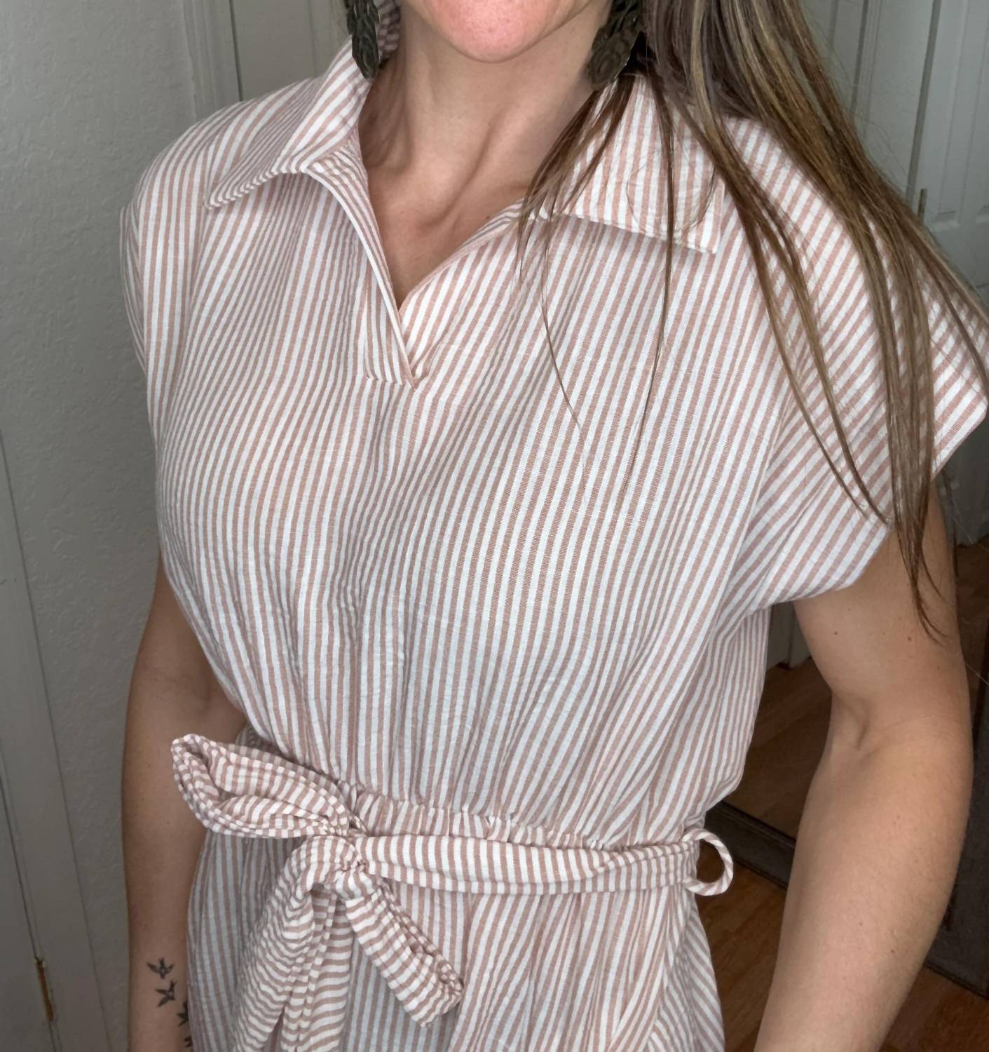 Haptics - Raeann Collared Midi Dress