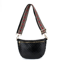 Babs+Birdie - Women's Fiona Checkered Woven Bum Bag