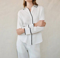 Bella Dahl - Contrast Trim Shirt