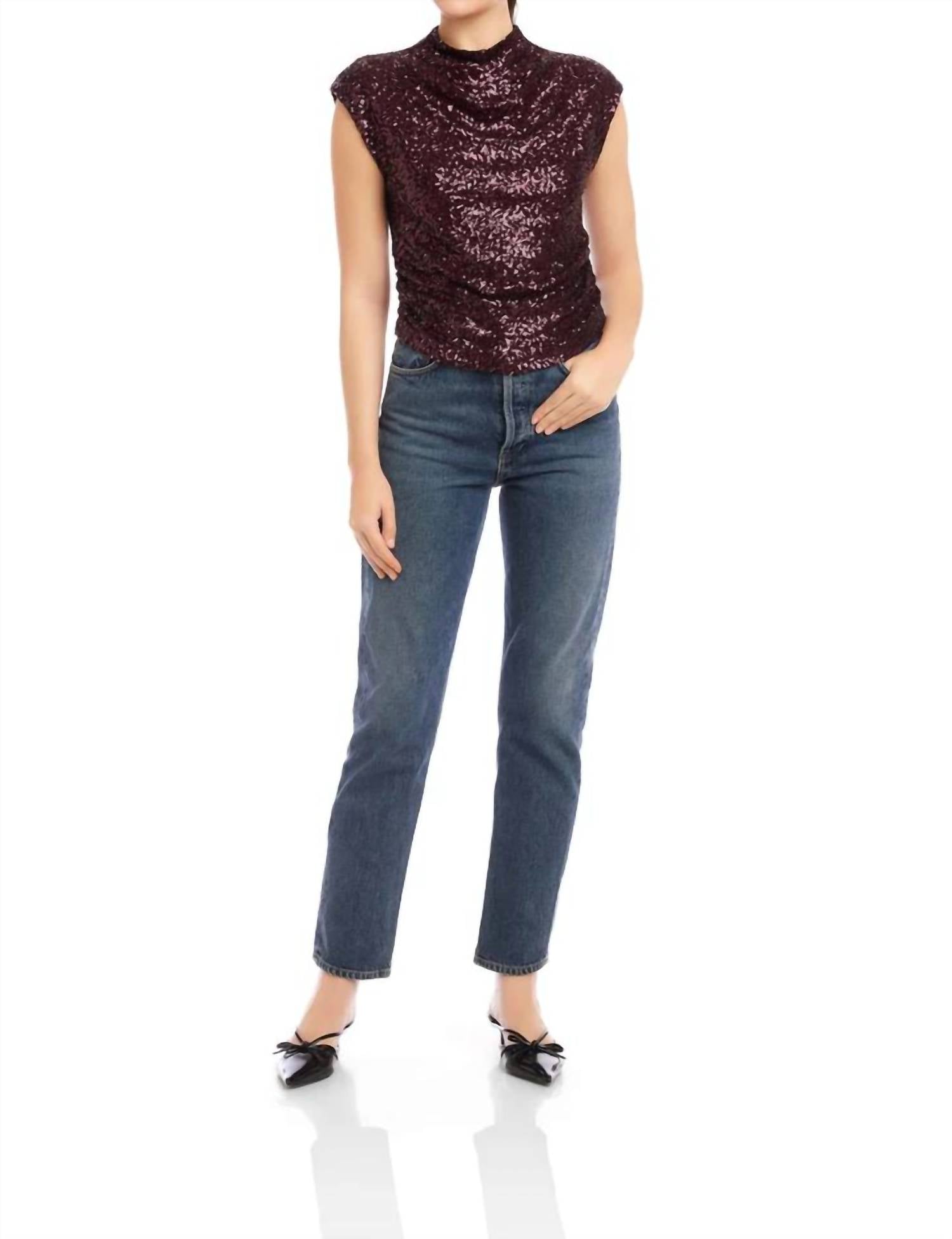 Fifteen Twenty - Gwennie Sequin Tank Top