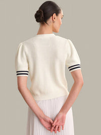 525 America - Avalon Puff Sleeve Cardigan