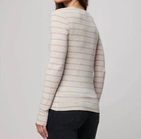 Splendid - Striped Bamboo Long Sleeve Tee