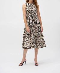 Joseph Ribkoff - Animal Print Fit And Flare Dress