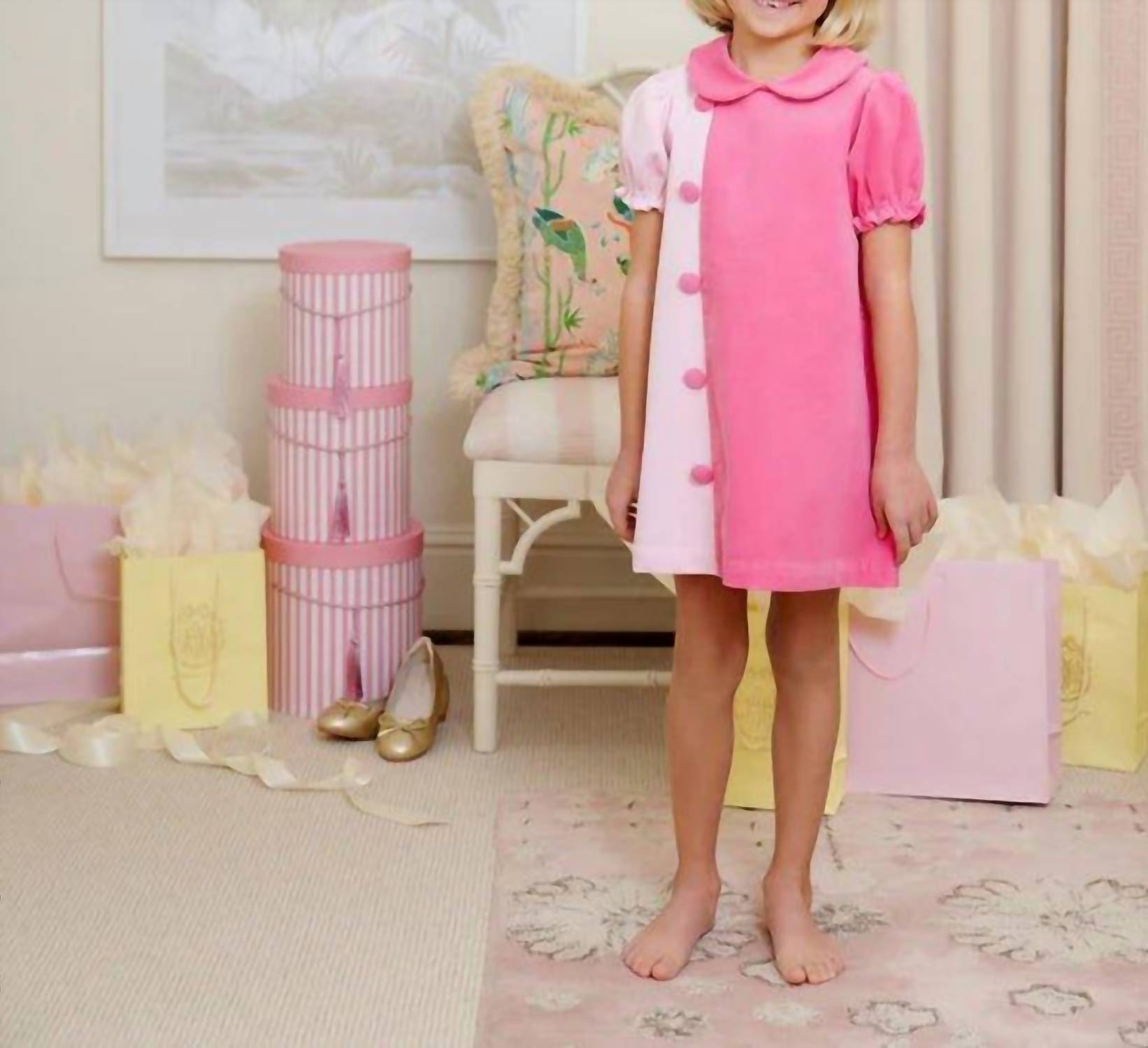 The Beaufort Bonnet Company - Short Sleeve Blair Button Dress