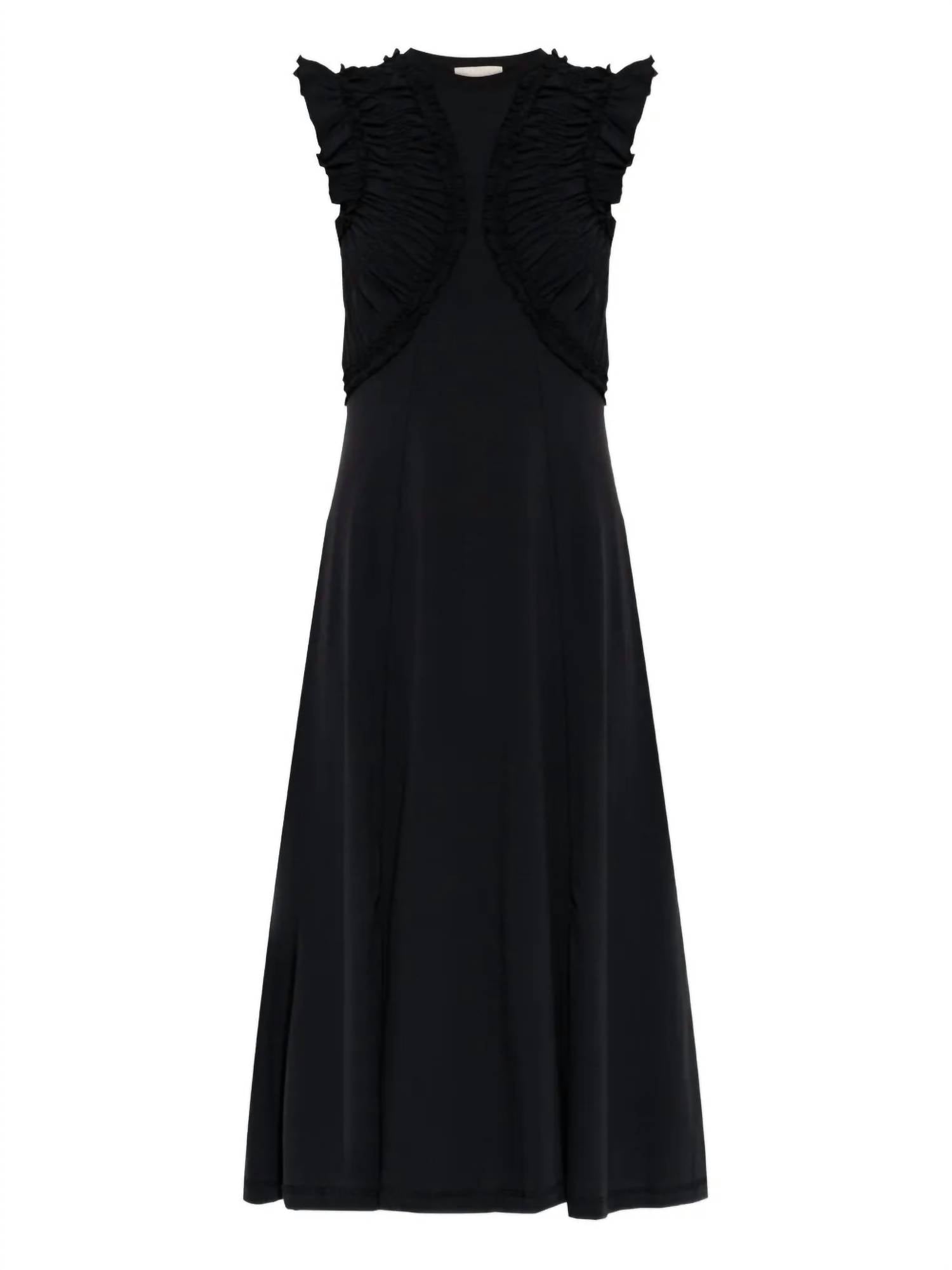 Ulla Johnson - Shiva Sleeveless Ruffled Midi Dress