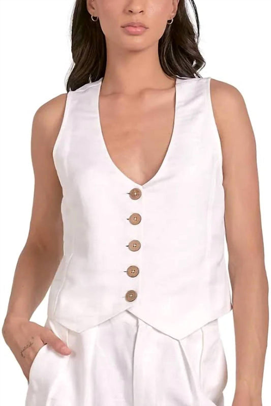 Elan - Halter Vest Top