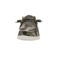 HEY DUDE Women's Wendy Corduroy Shoes in camo - women's sneaker - alternate view