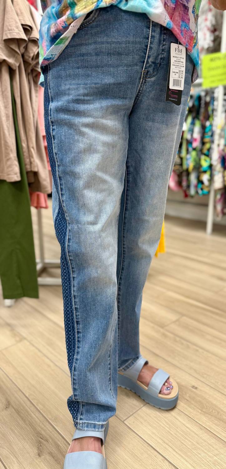 Fdj - Hatch Side Mid-rise Straight Jean