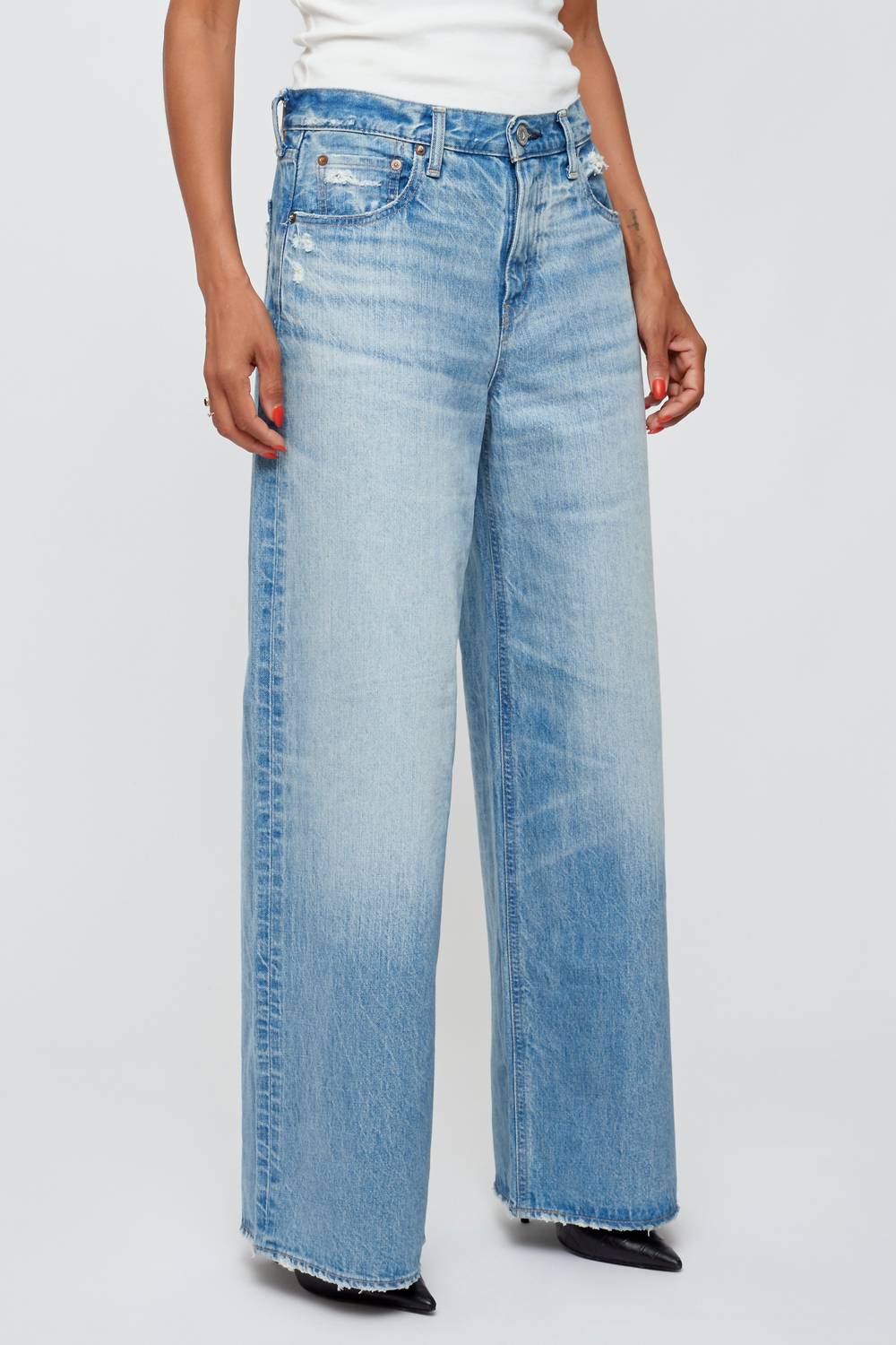Moussy - Lowell Super Wide Pants