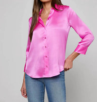 L'Agence - Dani 3/4 Sleeve Blouse