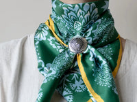 Last Chance Textiles - Women's Twill Patterned Large Scarf