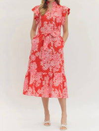 Entro - Sunset Blossom Dress