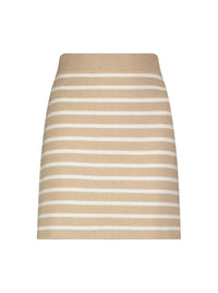 Minnie Rose - Full Needle Striped Mini Skirt
