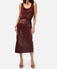 Cami Nyc - Inaya Leather Skirt