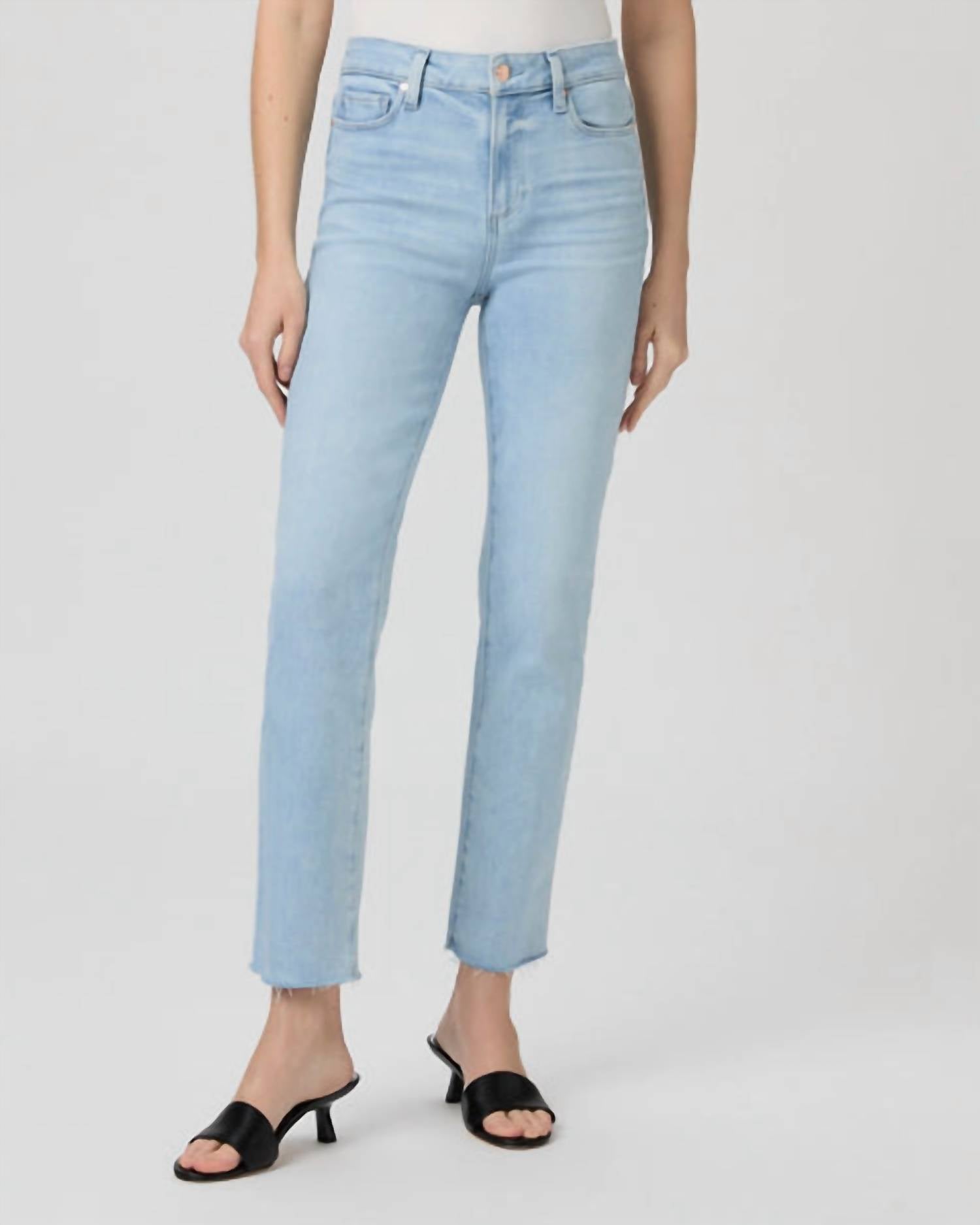 Paige - Cindy Straight Jeans