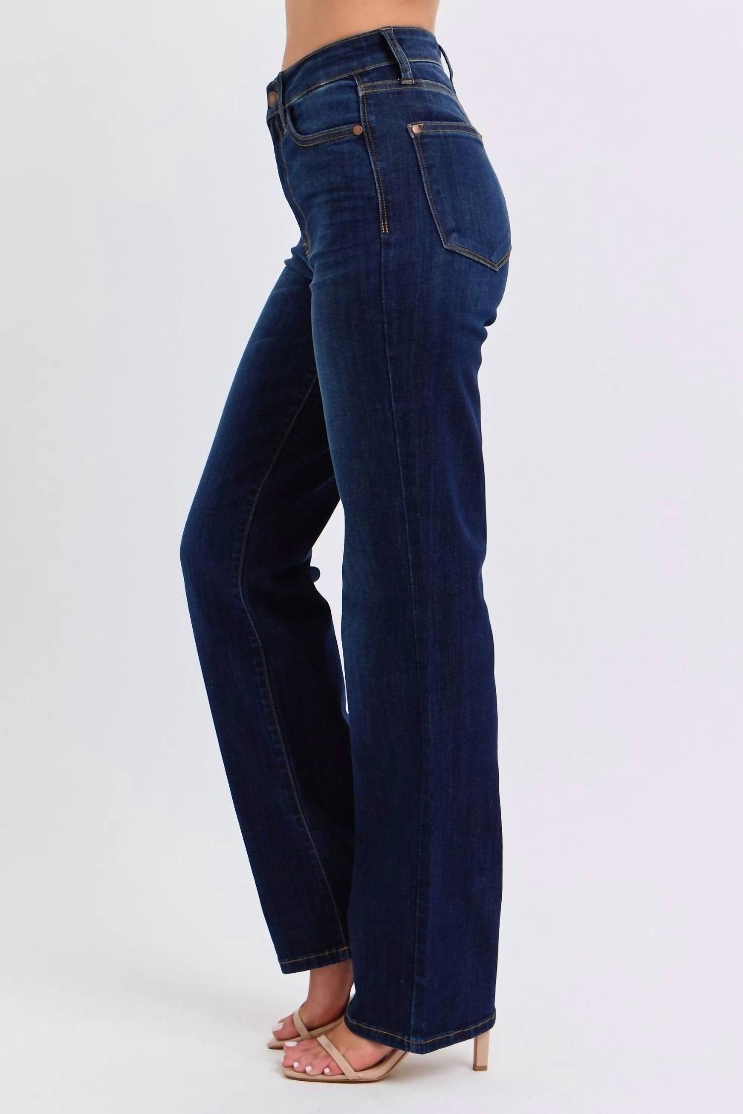 Judy Blue - High Waist Straight Denim Jeans