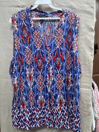 Tribal - Women's Sleeveless V-neck Tunic