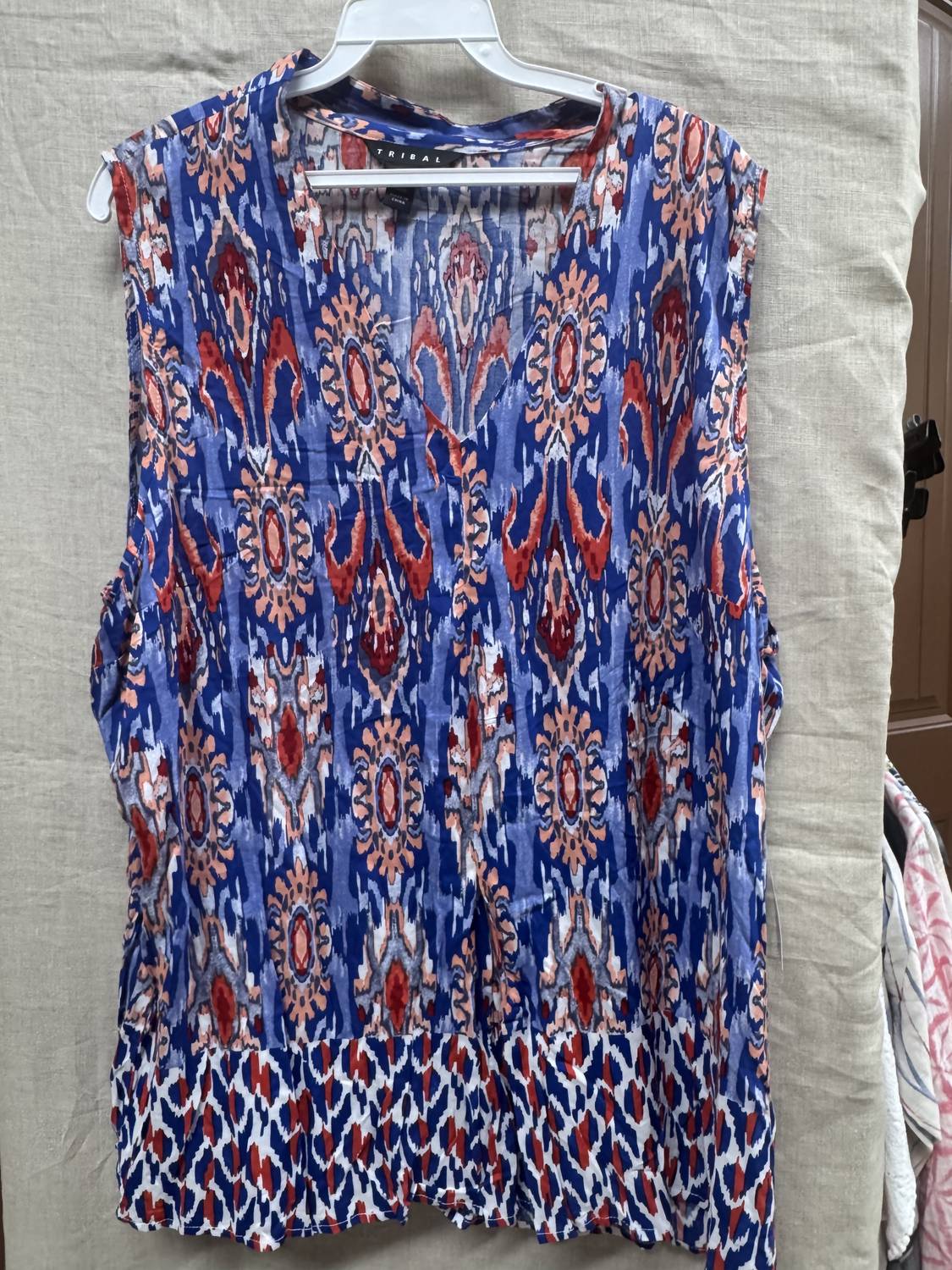 Tribal - Women's Sleeveless V-neck Tunic
