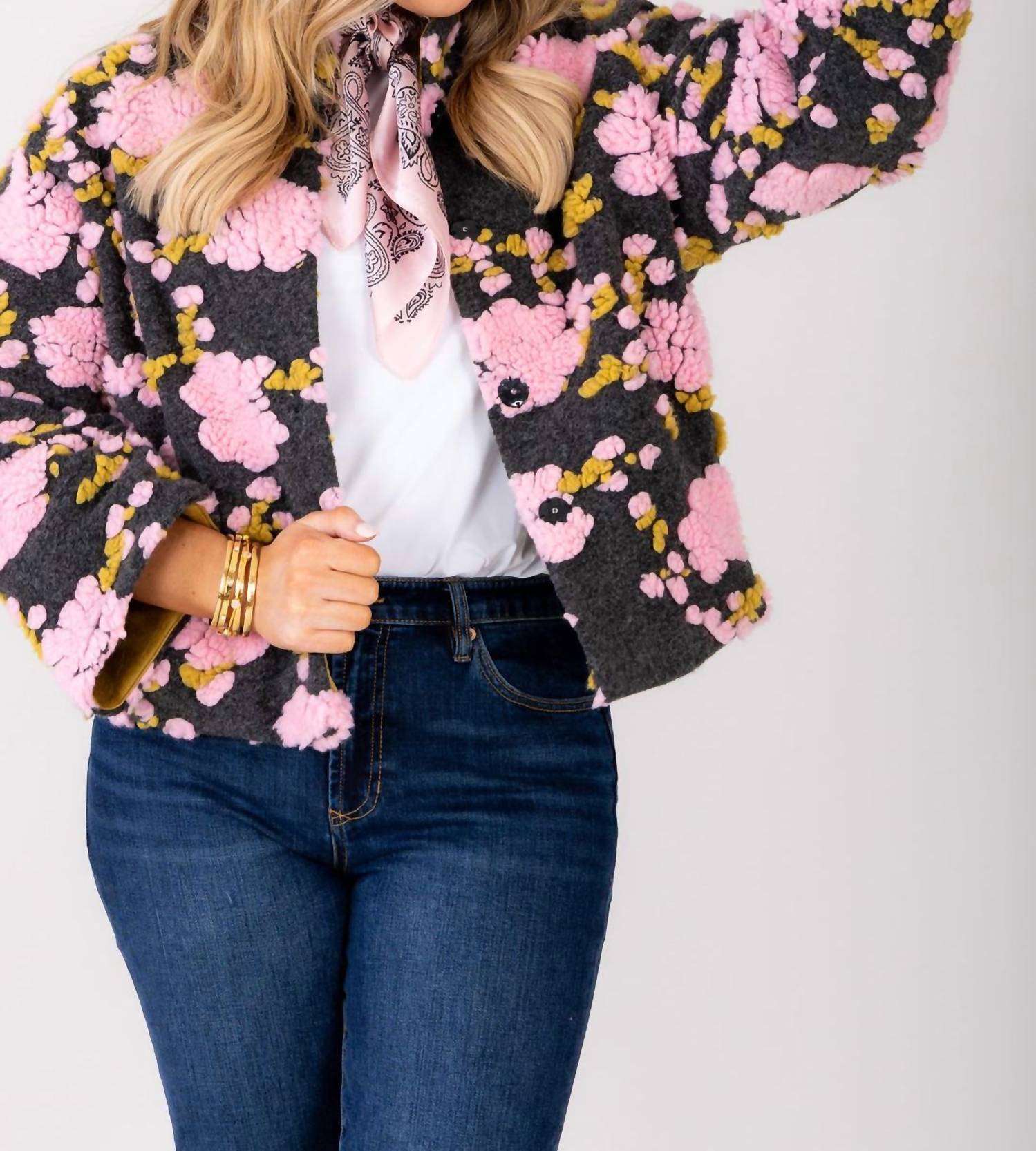 Ivy Jane - Puff Floral Jacket