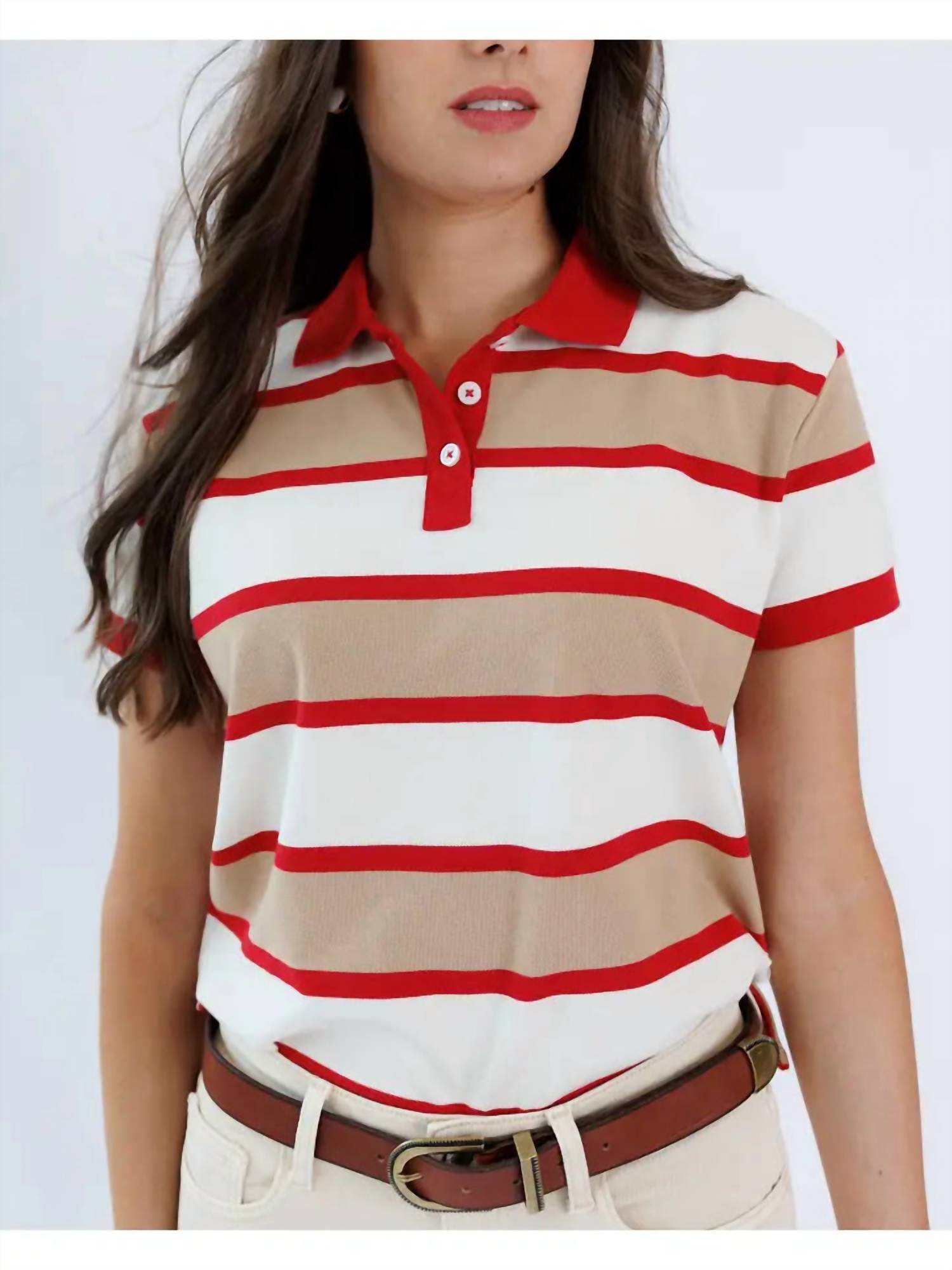 Downeast - Pep Club Short Sleeve Polo Top