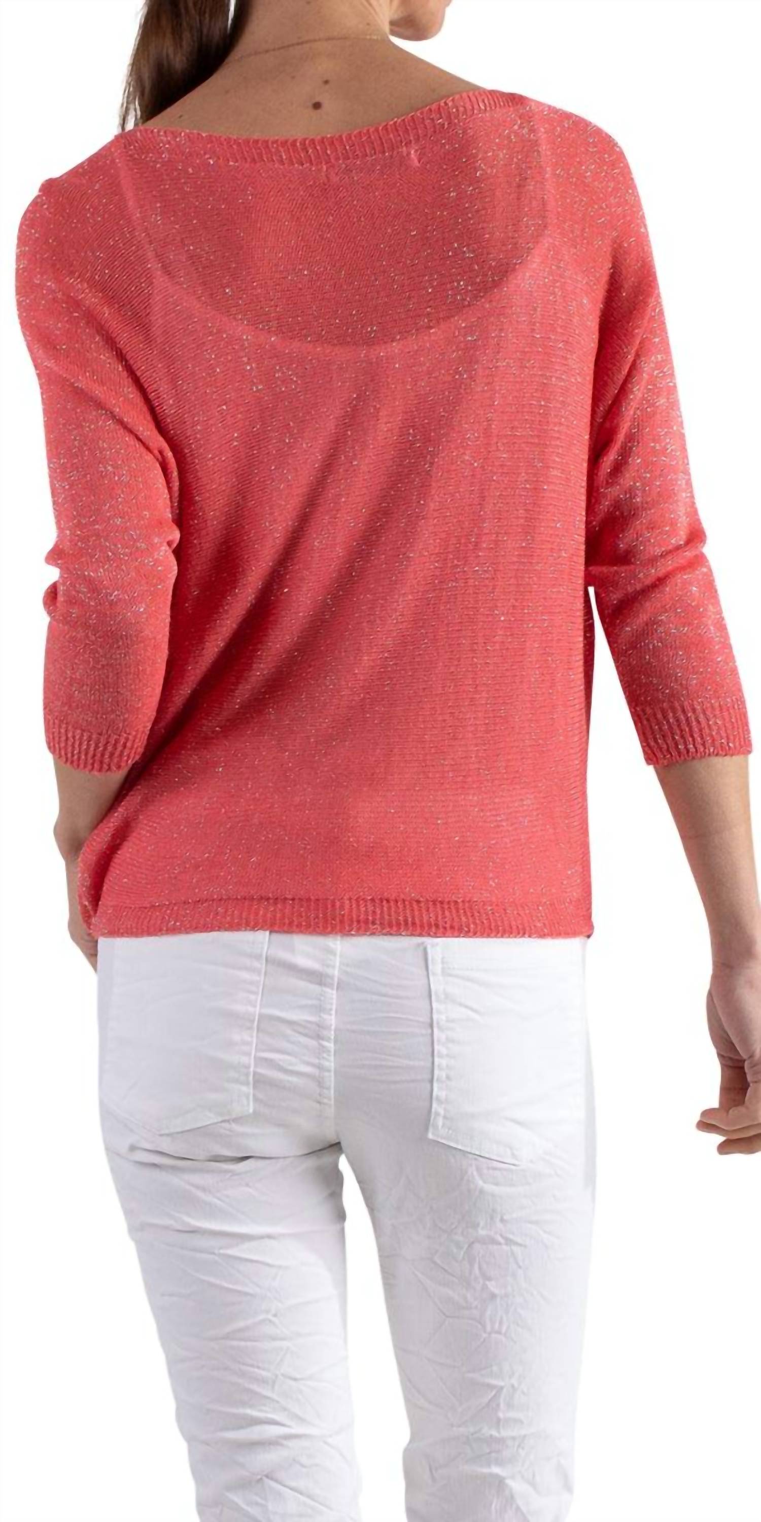 Gigi Moda - Aliocha Sparkle Light Knit Top