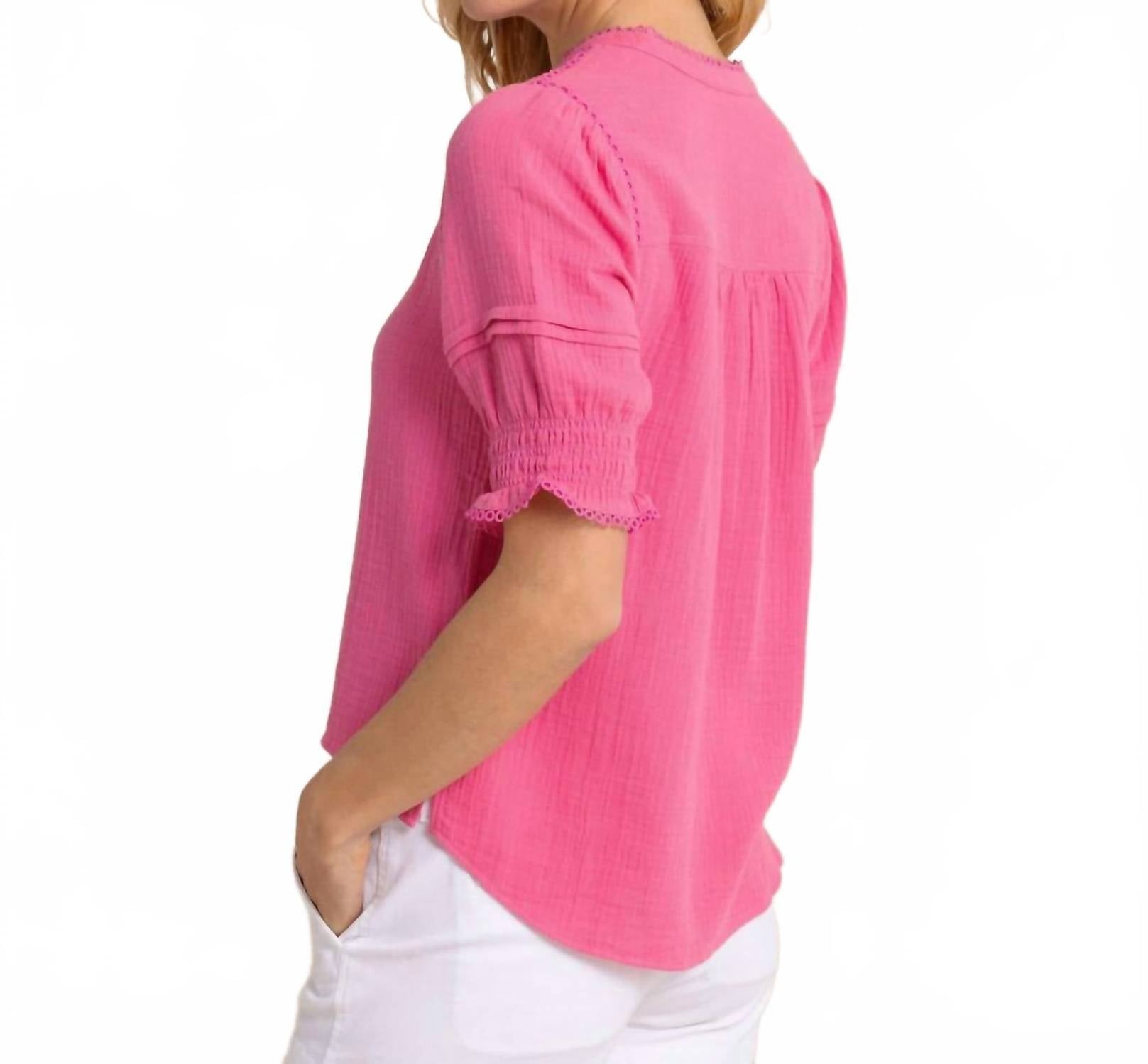 Southern Tide - Short Sleeve Harlow Top