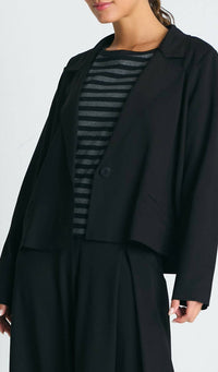 Planet By Lauren G. - Scuba Crop Blazer