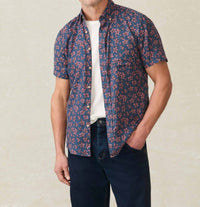 Faherty - Short Sleeve Breeze Shirt