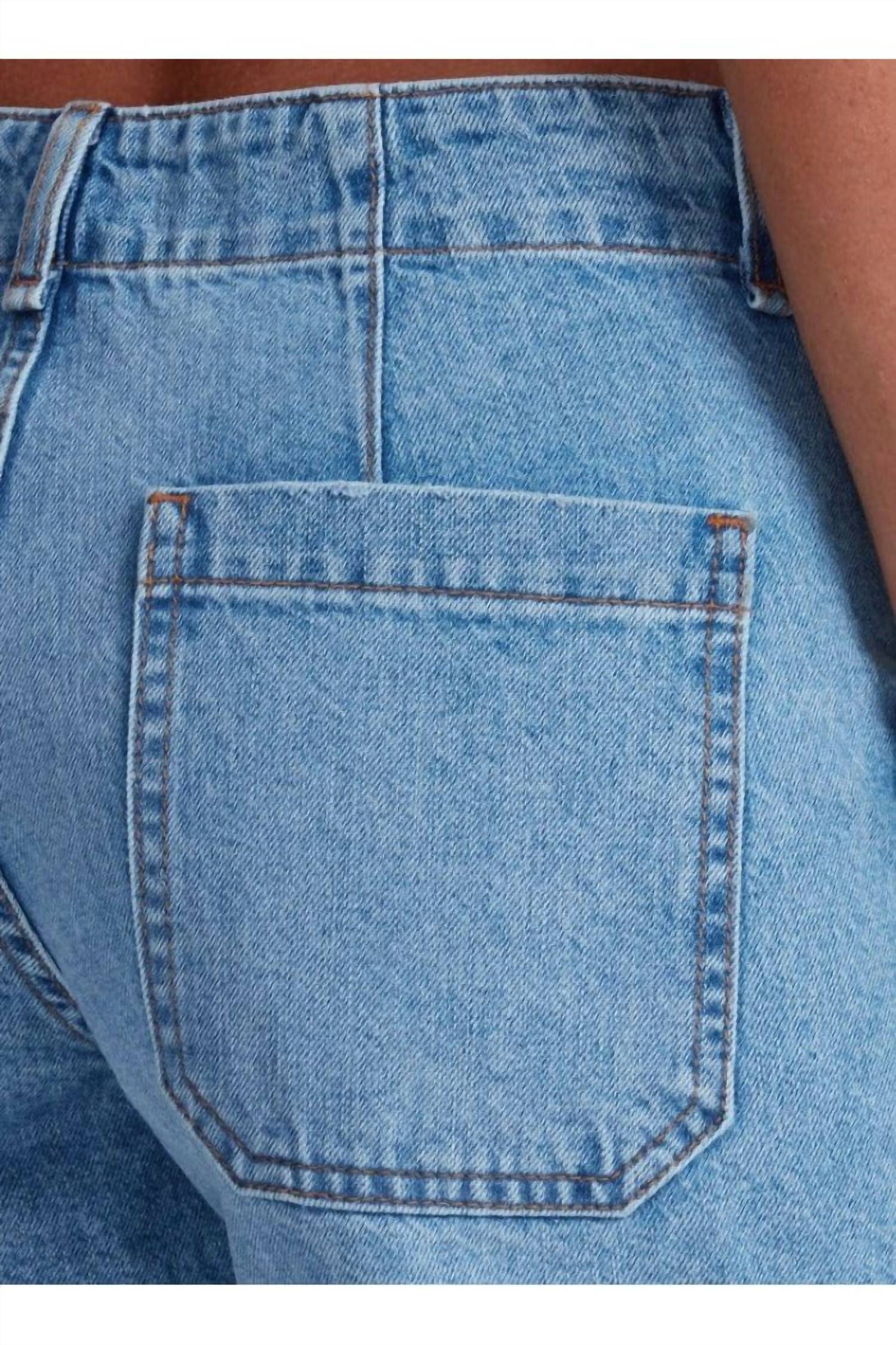 Askk Ny - Jam High Rise Denim Short