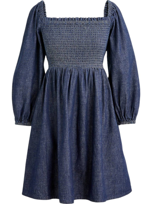 J.Crew - Smocked Puff Sleeve Dress