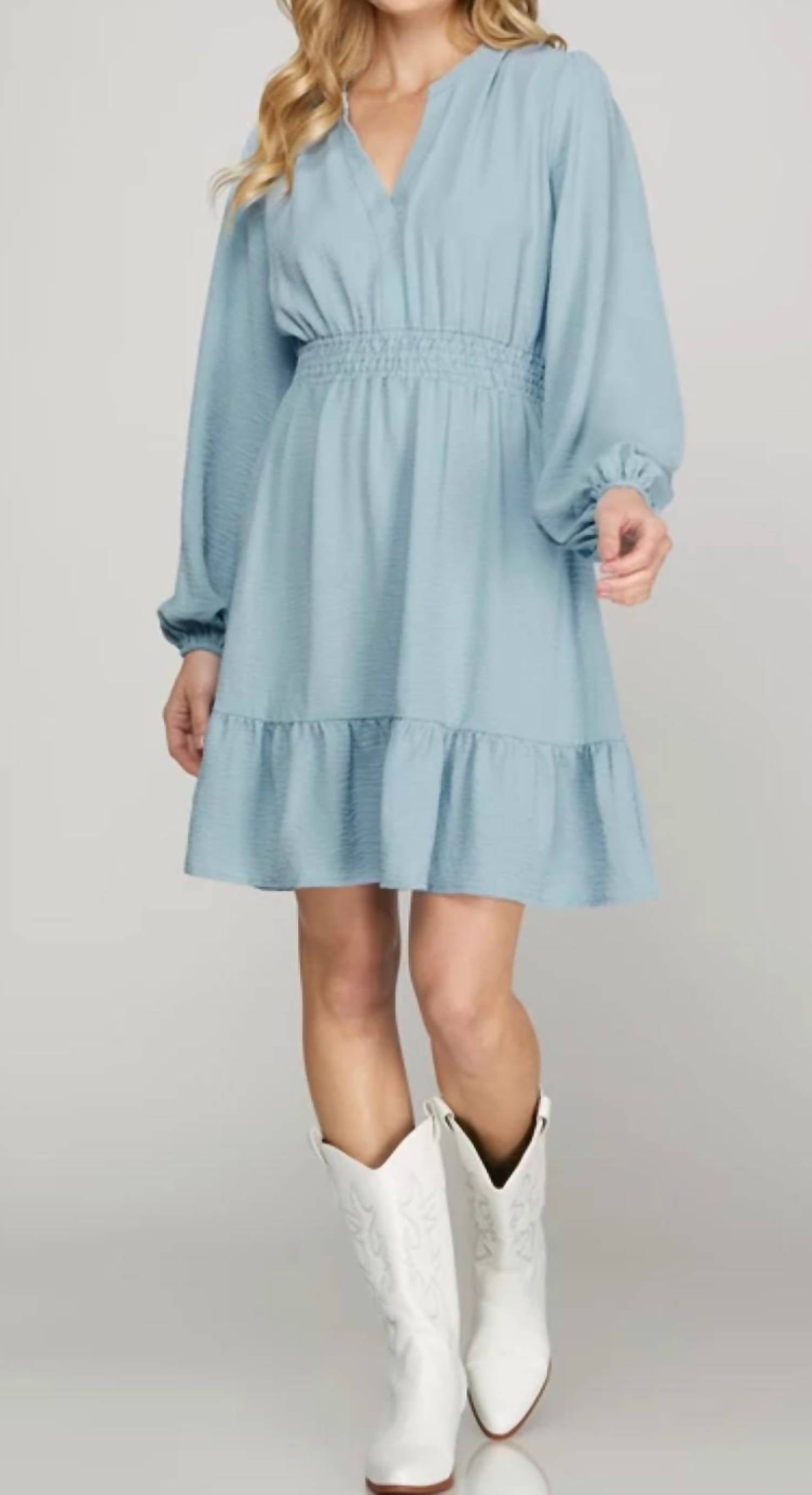 She + Sky - Woven Dress