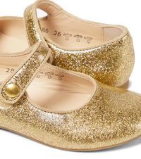 Pom D'Api - Girl's Daisy Glitter Lisse Mary Jane Shoe