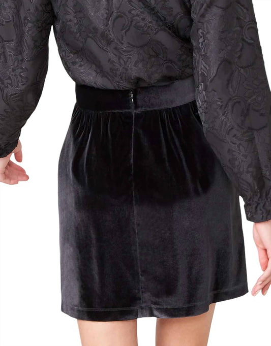 Spartina 449 - Gianna stretch velvet skirt