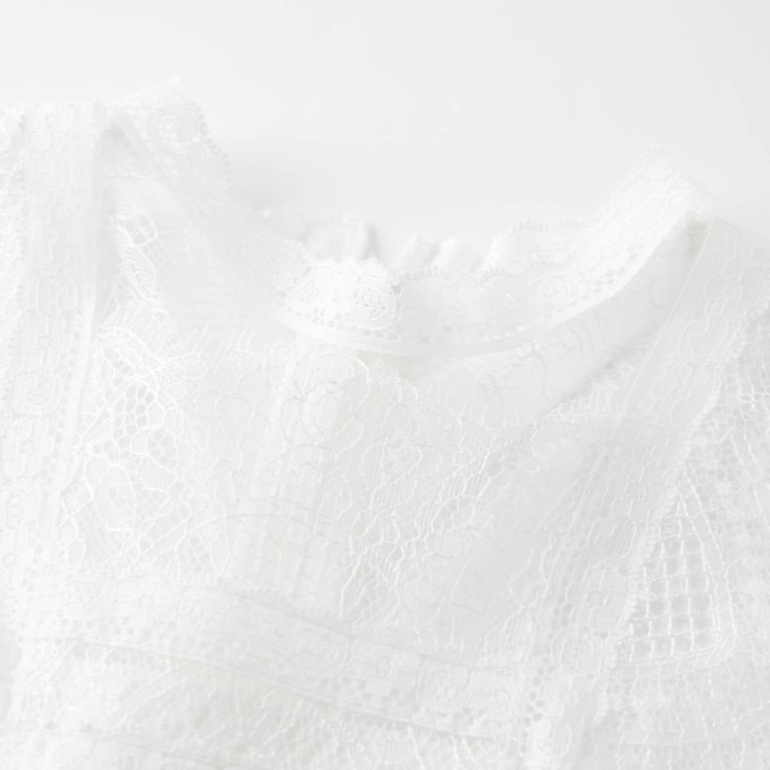 Marlo - Girl's Emily Lace Mini Dress