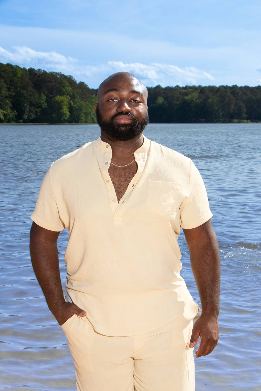 Yacht Club Access - Wellington Linen Pants And Top Set