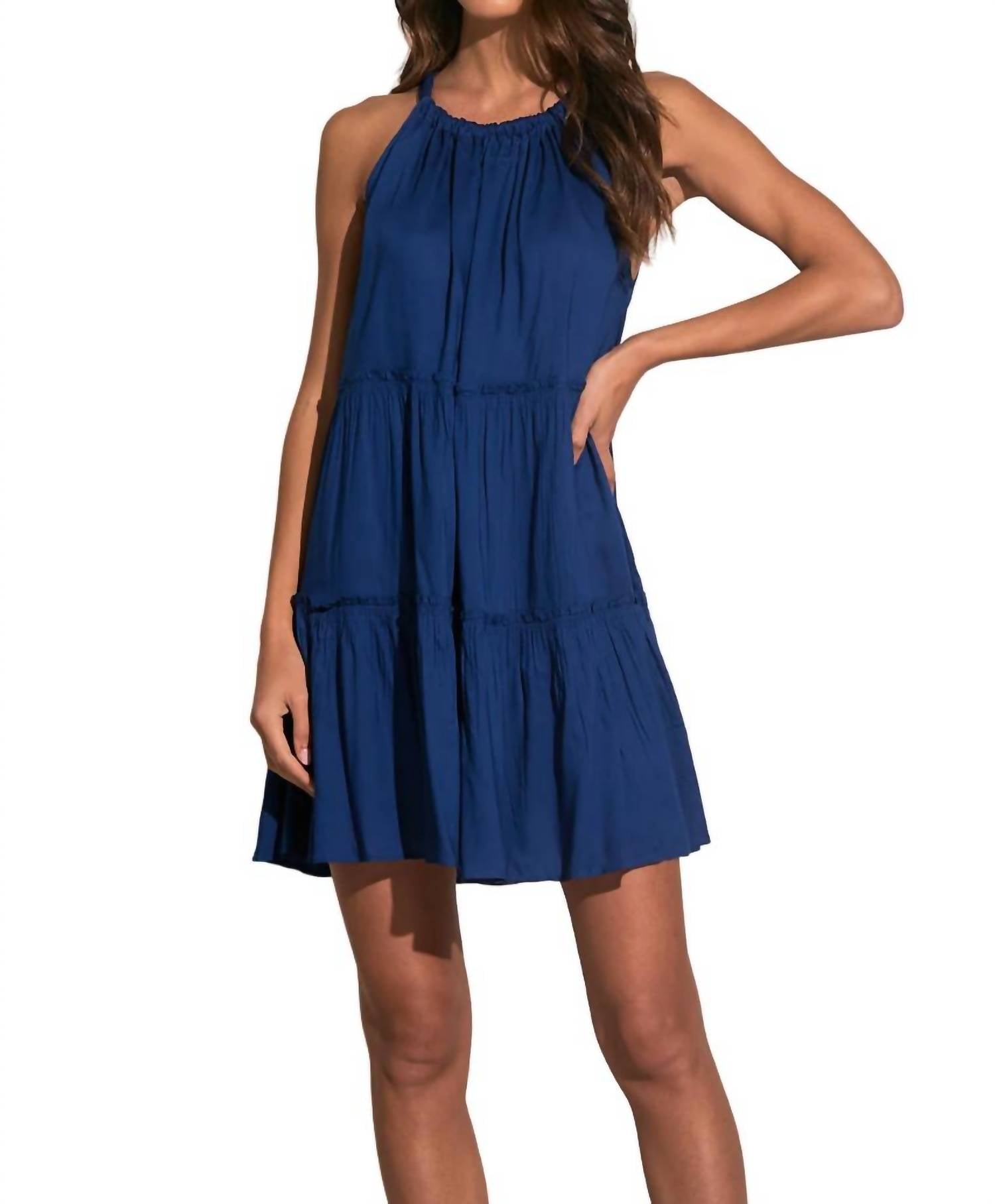 Elan - HALTER DRESS