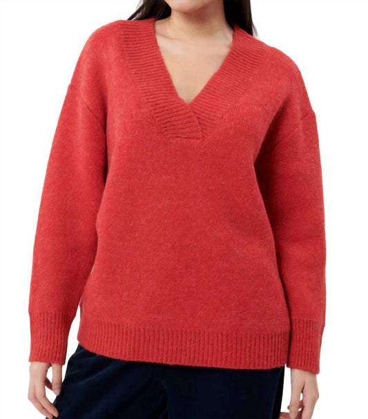 Rough V-Neck Sweater