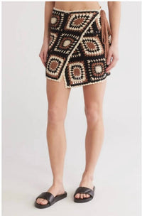 Elan - Esmeralda Crochet Wrap Skirt