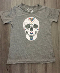 Chaser - Women's Aztec Skull Graphic Tee