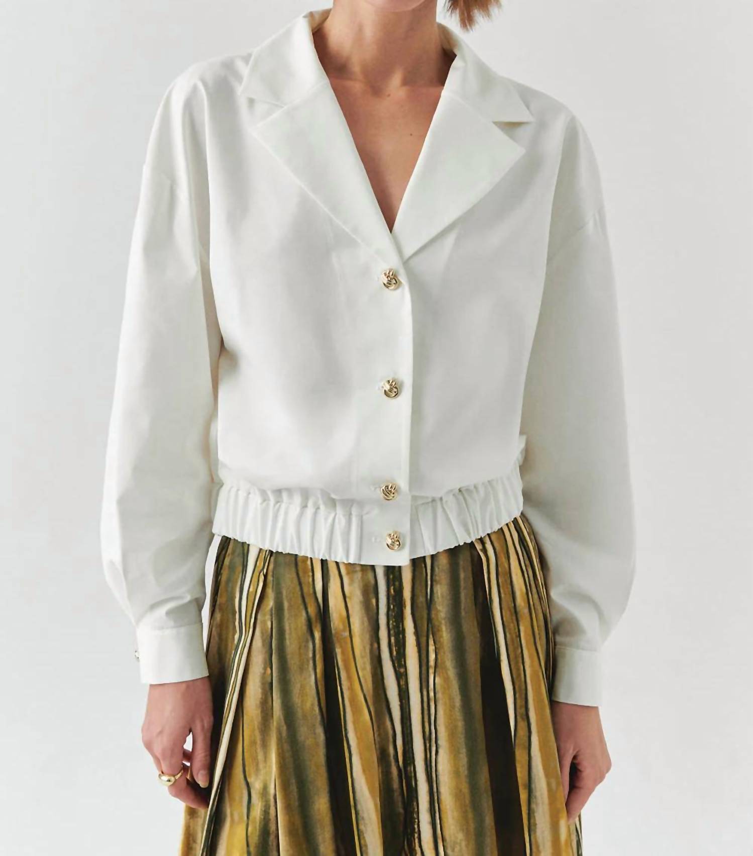 EXQUISE Romina Shawl Collar Jacket in black - women's jacket