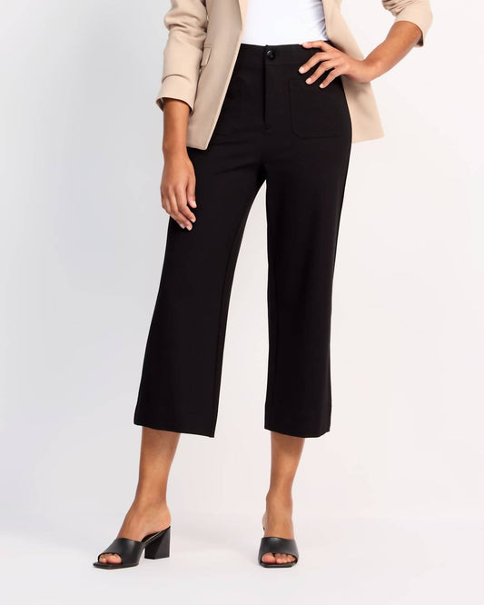 Tribal - High Rise Fly Front Capri Pant