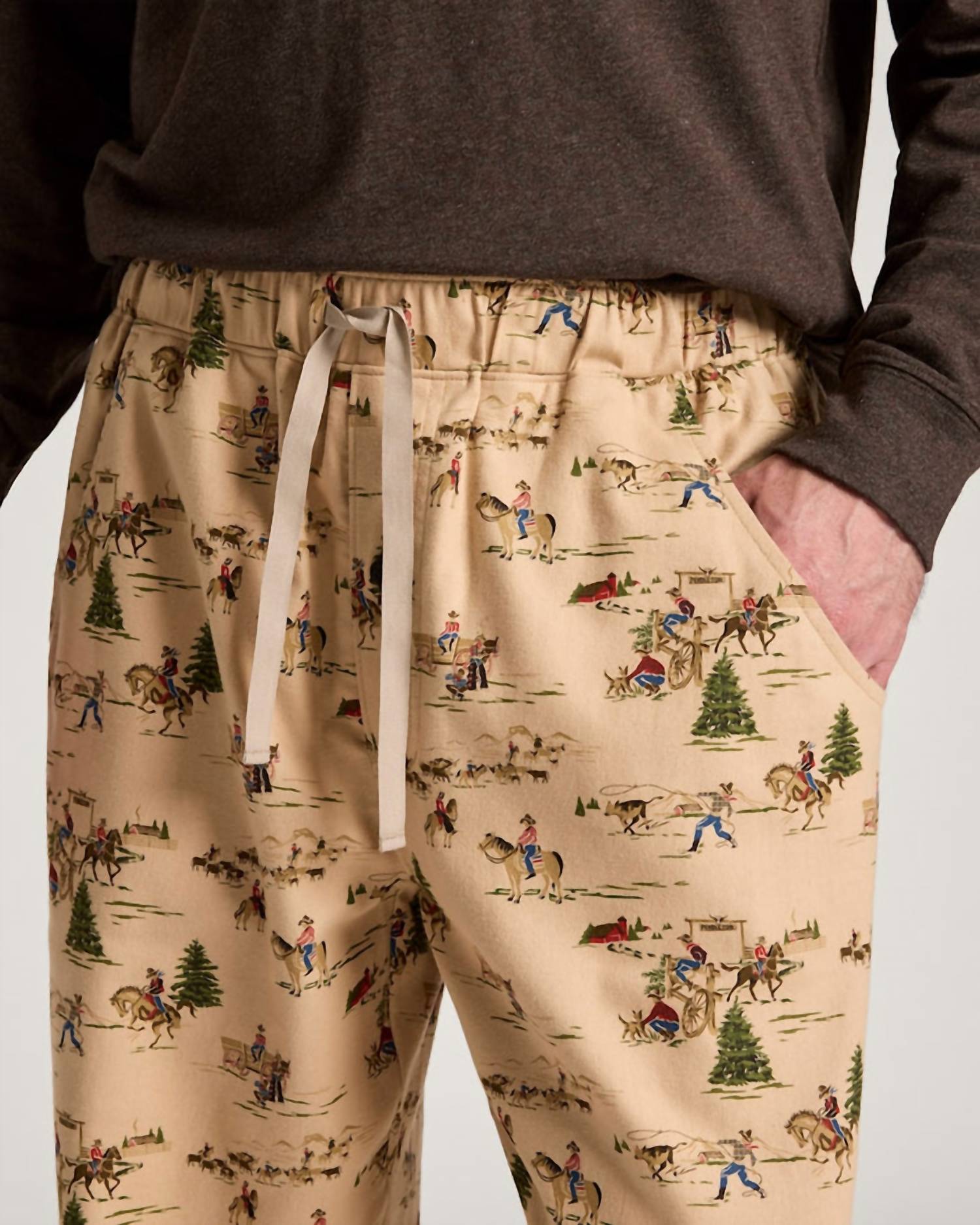 Pendleton - Ranch Print Flannel Pajama Pants