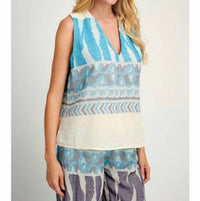 Pearl And Caviar - Scorpios Cotton Sleeveless Top