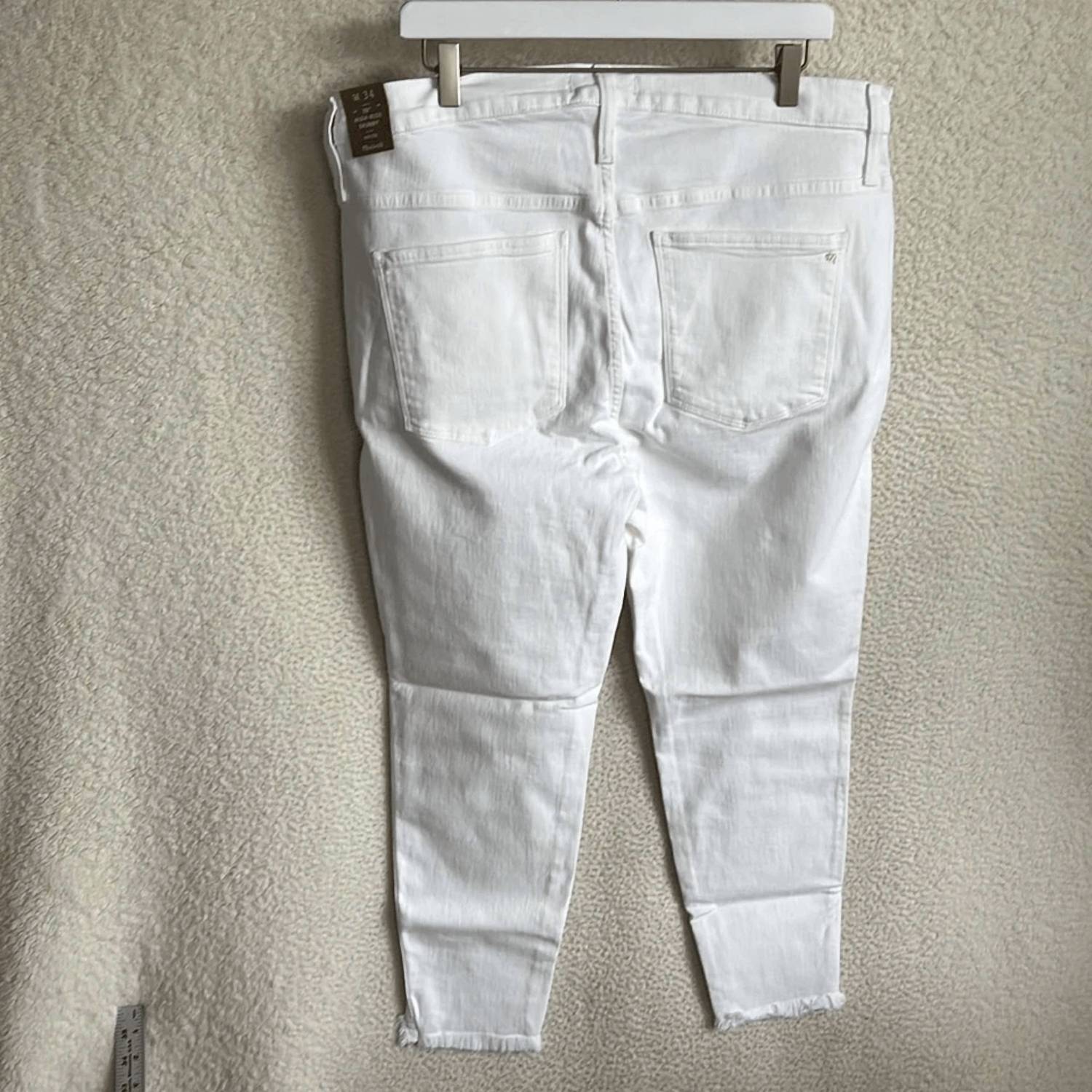 Madewell - High Rise Skinny Jeans Step Hem - Petite