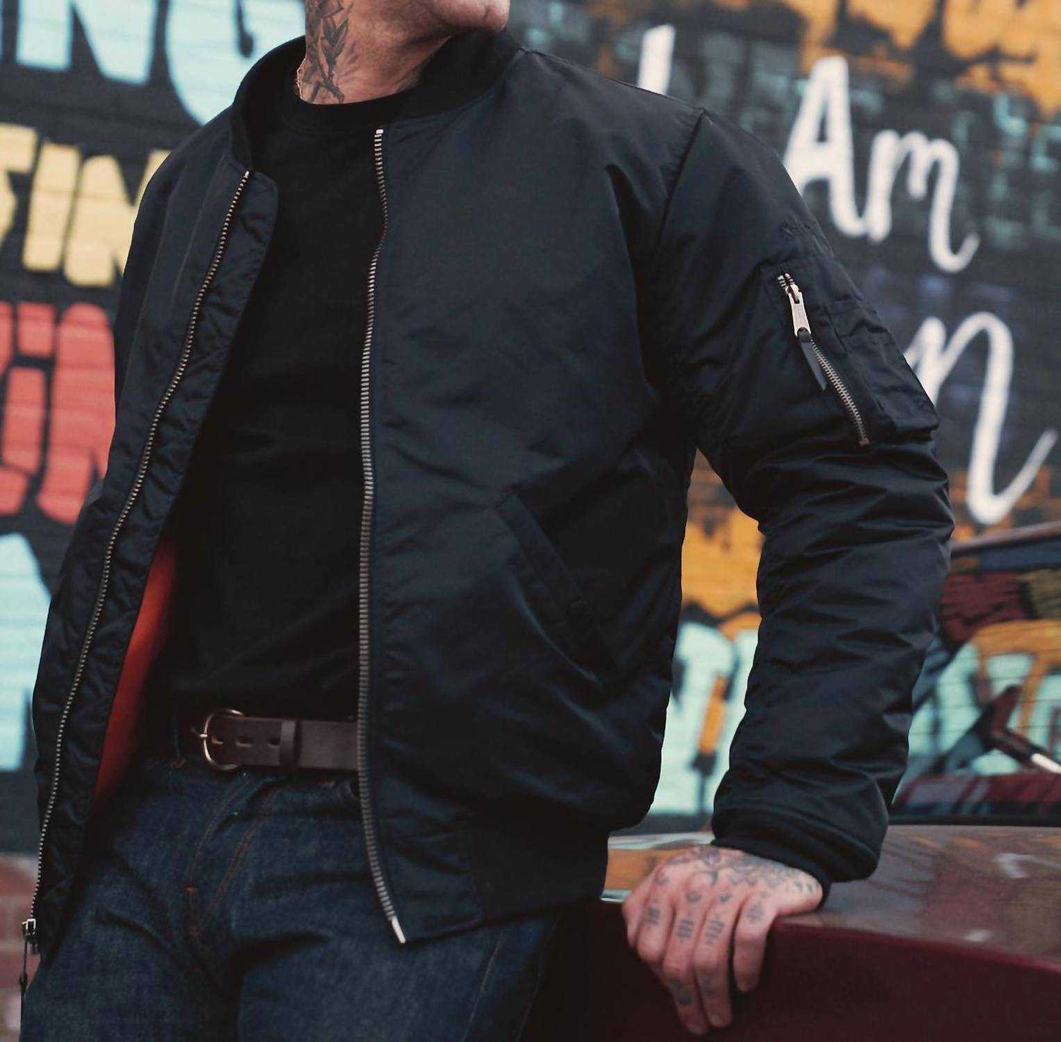 Schott N.Y.C. - Nylon Flight Jacket