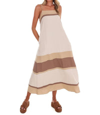 Mustard Seed - Desert Breeze Colorblock Maxi Dress