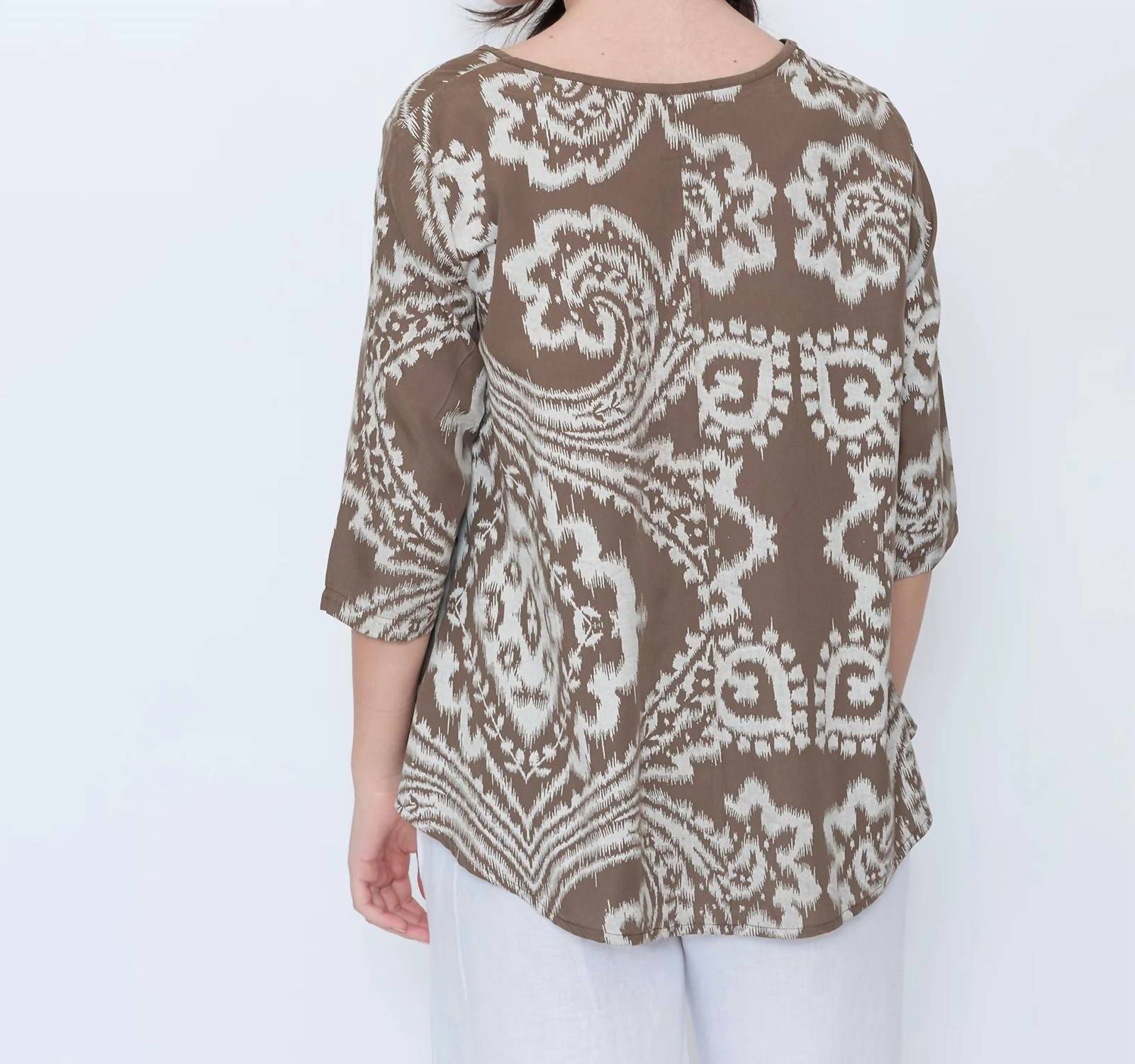 Blueberry - Easy A-line Top